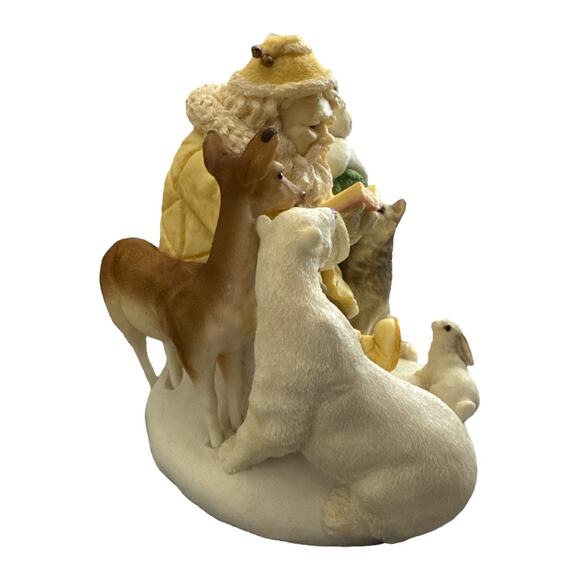 Rare Ken Memoli Story of Christmas Santa Claus and Animals Numbered - Picture 3 of 10